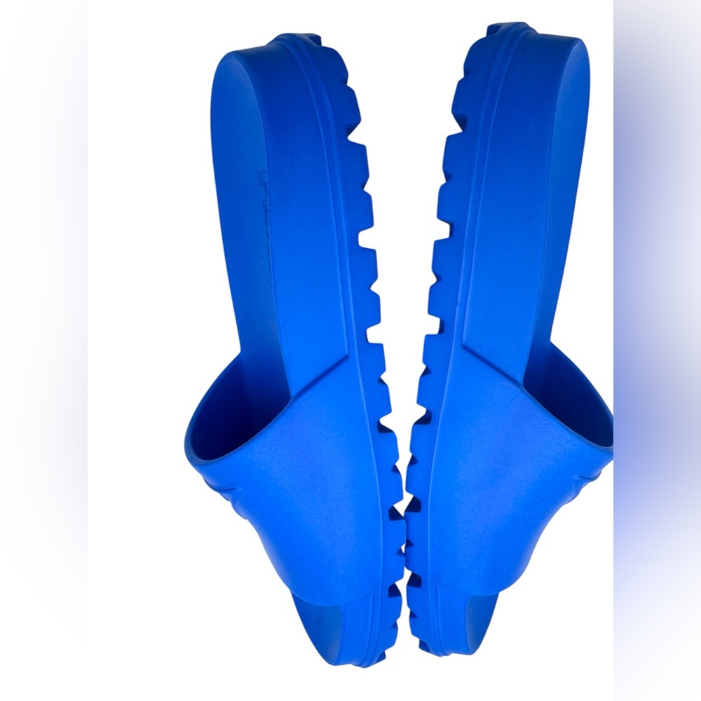 Prada Blue Slides - Authenticated - Picture 8 of 15